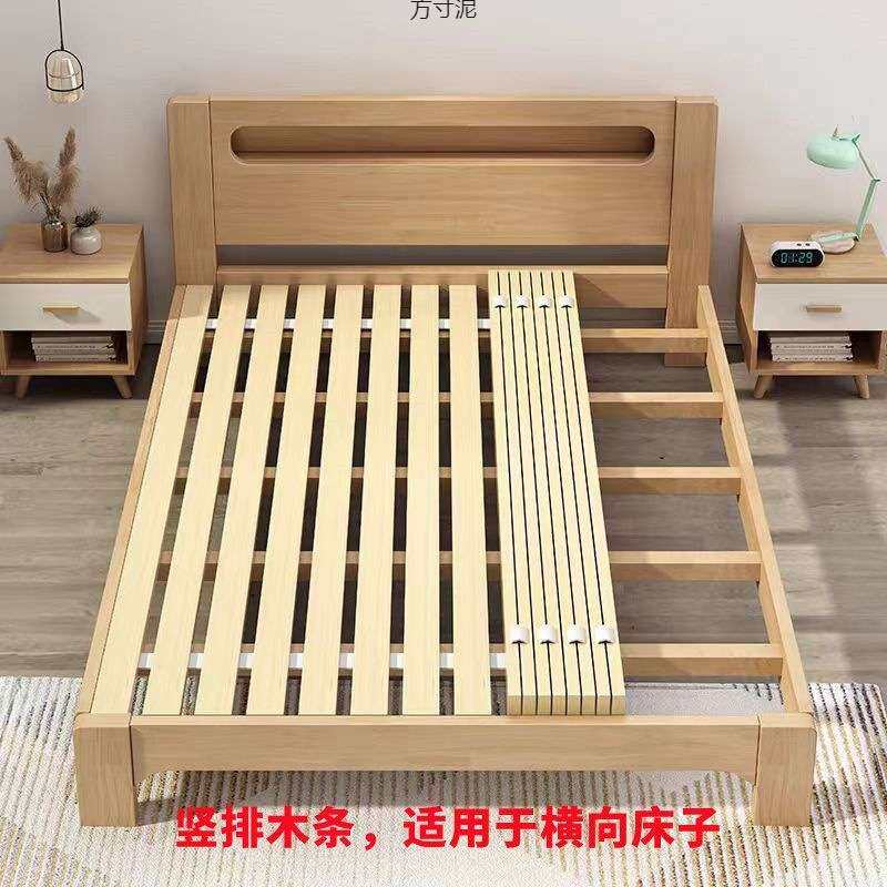 杉木床板实木床板铺板折叠床板整块垫片防潮透气排骨架床架木板厂