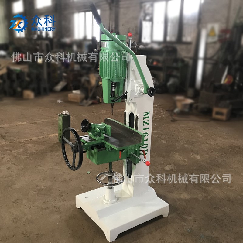 广东众科木工方k眼钻 钻孔机器 打榫方眼钻孔木工机械