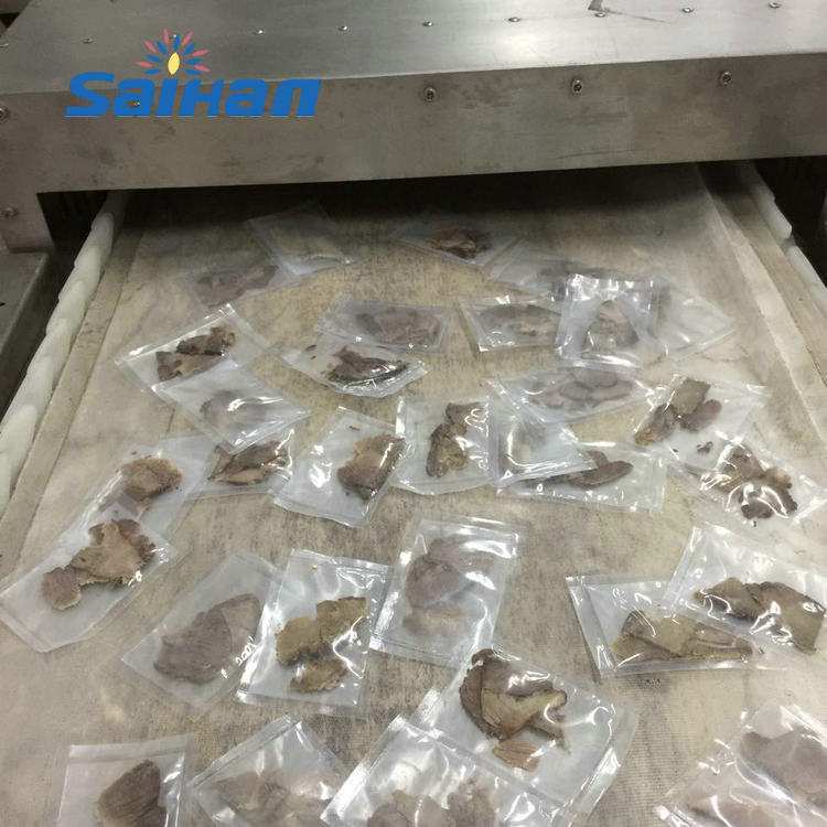 24千瓦调味品卤肉类微波杀菌设备 肉制品卤菜类微波杀菌设备
