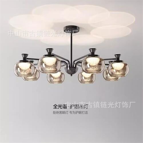 现代简约意式轻奢客厅吊灯高