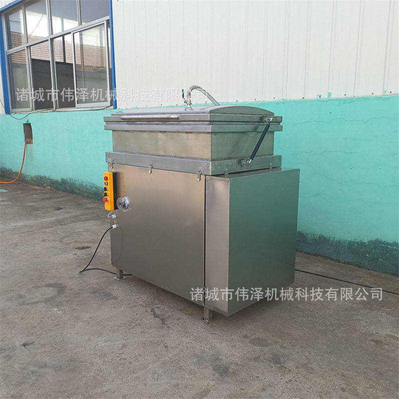 全自动真空拌馅机 香肠鱼丸馅料搅拌机 水饺加工设备 伟泽厂家