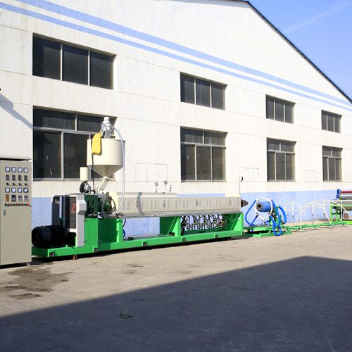 富士制造200型珍珠棉发泡布挤出机防潮垫设备出口品质CE认证
