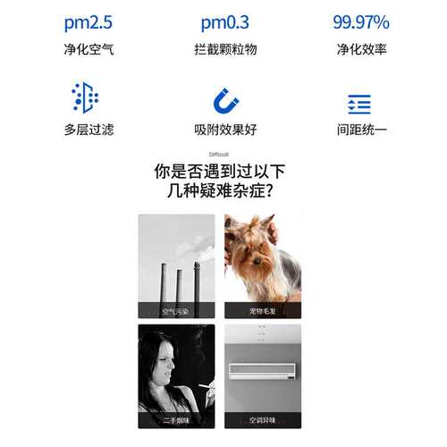 适用夏普空气净化器过滤网FZ-P30SFU/FZ-Y30SFE滤芯集尘除臭一体