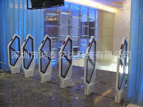 厂供HTA-EM-04D亚克力图书防盗报警系统书店防盗门图书防盗门