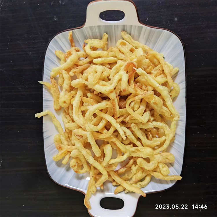 鱿鱼丝鱿鱼条全自动油炸烘烤线