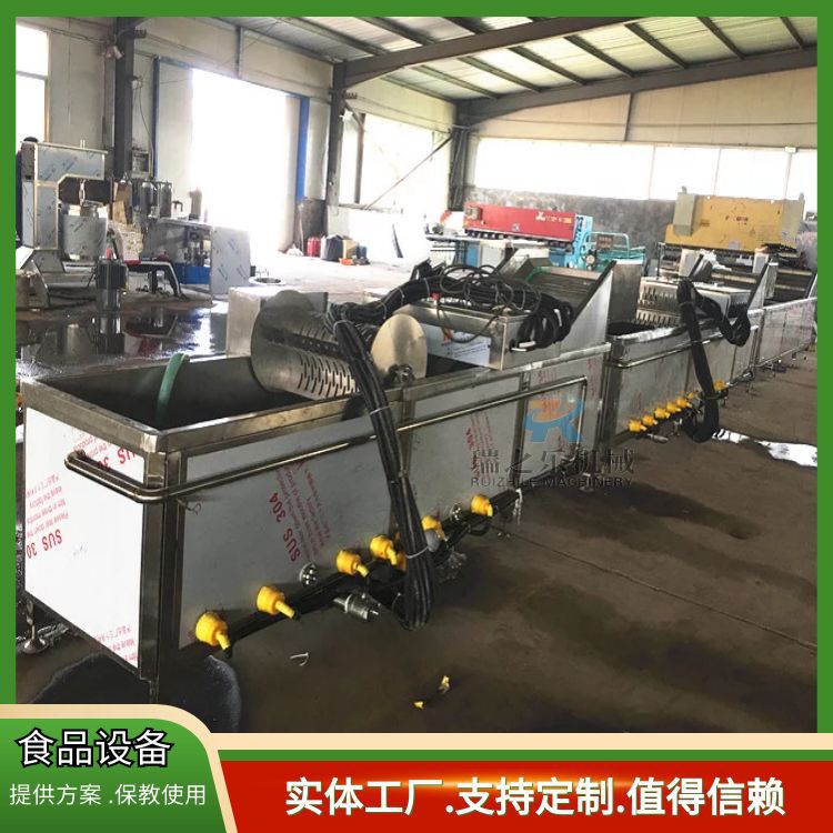 鱼丸全套加工机器 丸子蒸煮流水线 包心鱼丸成型机 牛肉丸生产线