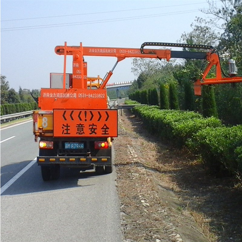 车载式绿篱修剪机高速公路灌木修剪车园林绿化X车载树木绿化