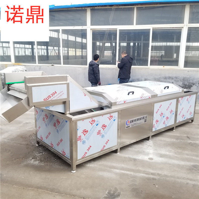 小龙虾蒸煮机 全自动海鲜蒸煮设备 预煮机多少钱 诺鼎机械