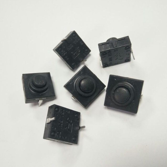 轻触开关12*12*9微动开关直插2脚按键SC-11A方形开关按钮1000/包
