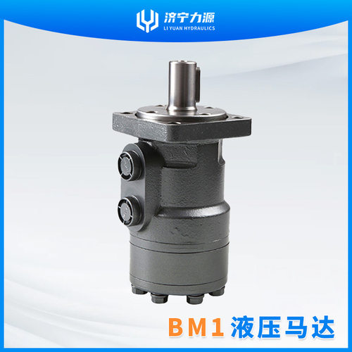 BM1压路机道路清扫车液压马达小型轴配流摆线齿轮液压马达厂家