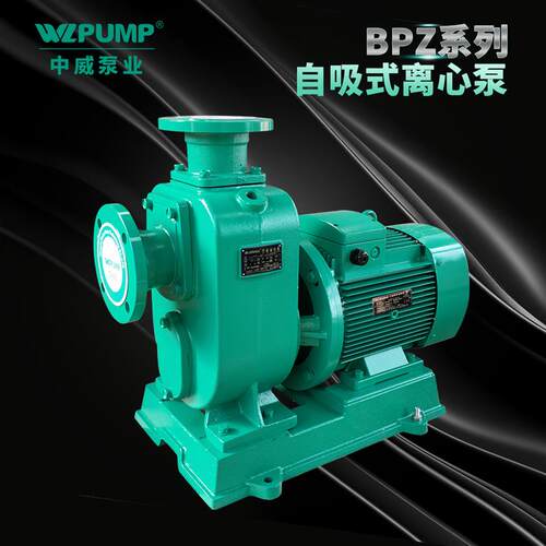 BPZ80-50-50-15/2中威泵业WLPUMP井用河水自吸灌溉管道增压全自