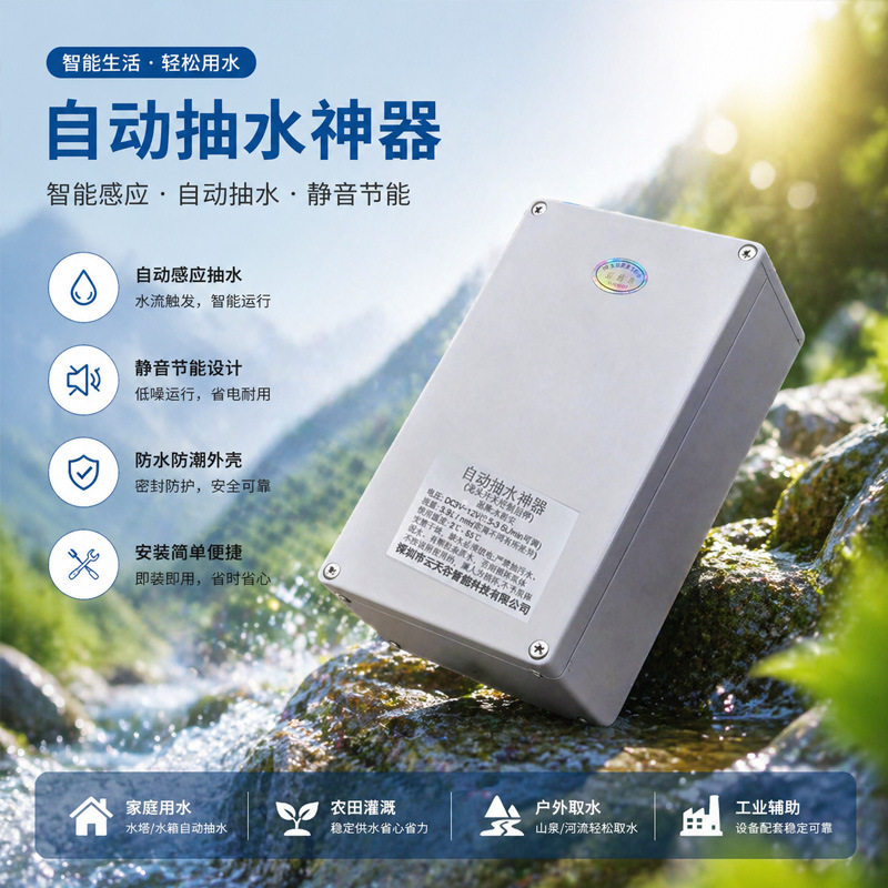 桶装纯净水电动吸水器抽水自动上水家用线管机静音台下水槽抽水泵