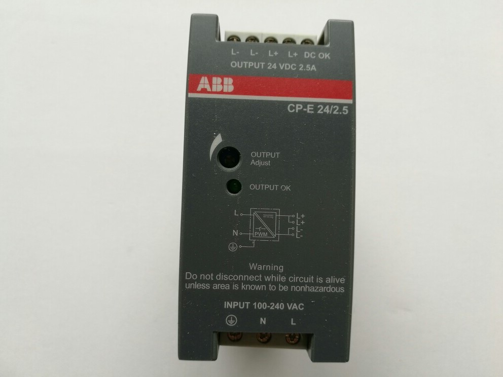 ABB开关电源CP-E 24/2.5 输出24VDC 2.5A