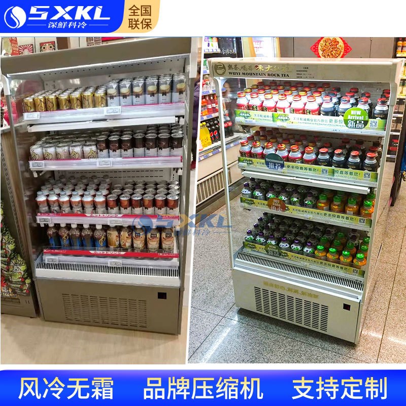 科冷小型风幕柜轻薄半高促销柜迷你饮料柜展N示柜商用小冰柜冷藏