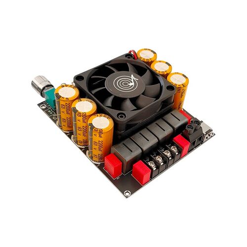 DC18-50V ZK-6002纯后级功放板2.0H立体声高低音调功放600W+600W