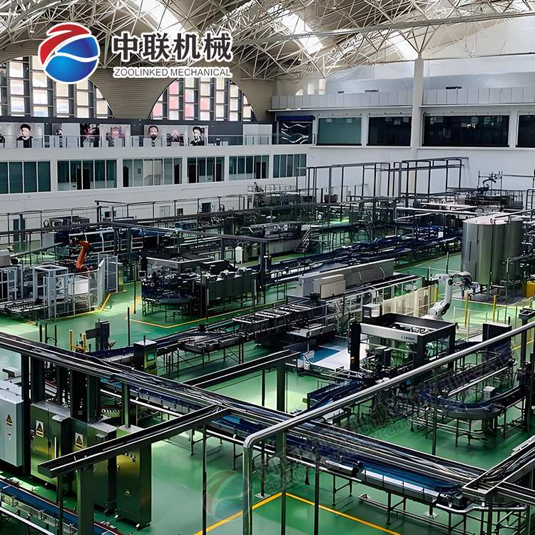 全自动哈密瓜果醋饮料生产设备 成套胡萝卜醋饮料加工流水线设备