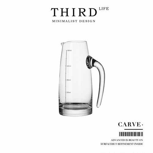 Life's·Carve·洋酒杯家用加厚小号分酒器水晶玻璃白酒酒具|刻酒
