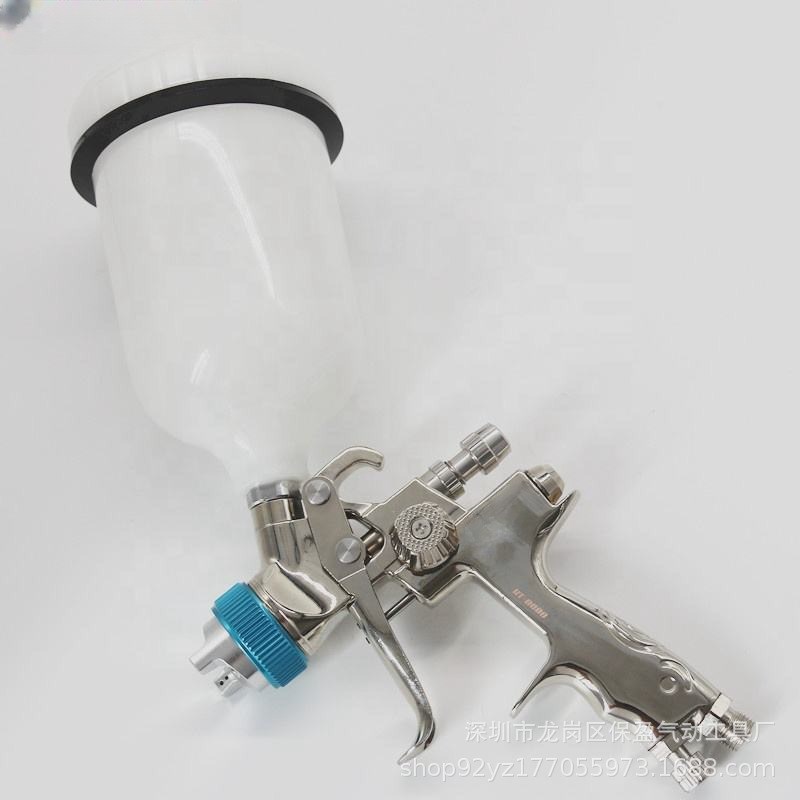 上壶气动油漆喷枪80p08型汽车家具木工面漆手持自动多功能喷漆工