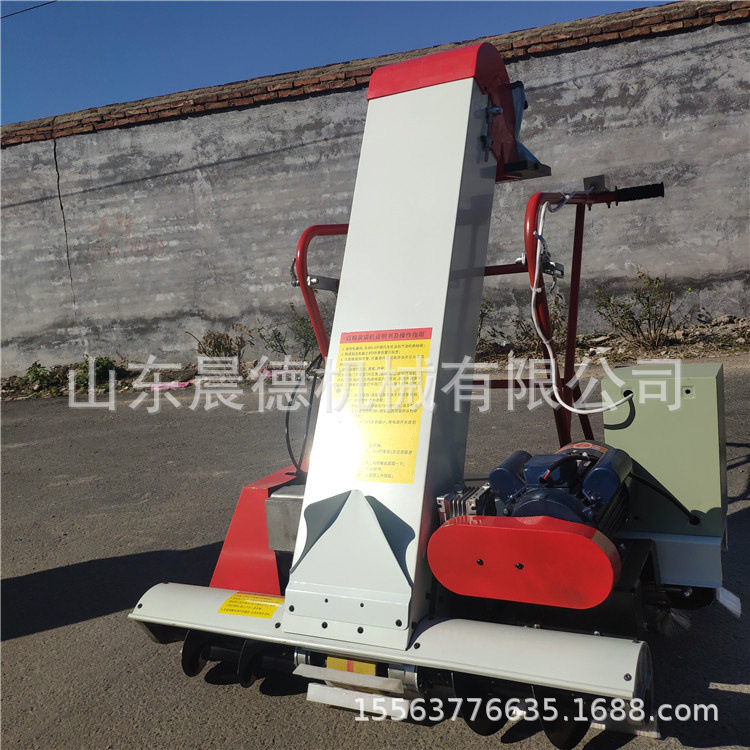 双档位玉米颗粒装袋机自走式汽油扒谷机车载式螺旋收谷机