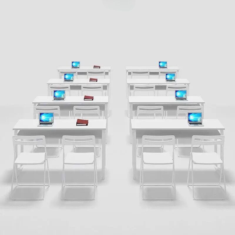 培训桌长条桌简约长方形会议桌学生课桌培训台美甲桌双人办公桌椅
