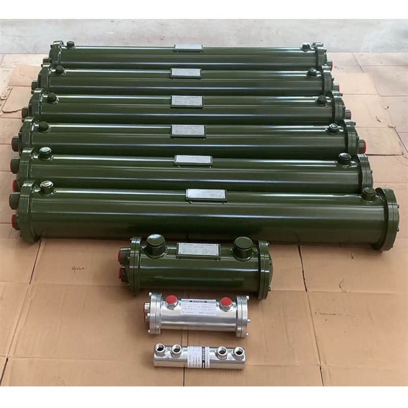 钛不锈钢列管式换热器液压站w海水油冷却器注塑机水冷管壳式换热