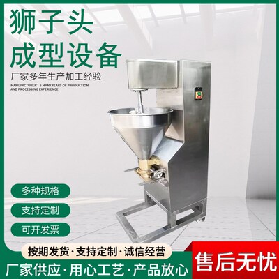 现货包馅肉丸子机j 不锈钢包心肉丸机 大型鸡 鱼 牛 猪肉丸成型机