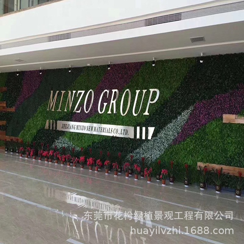 人造深三色仿真草坪 户外屋顶绿化人工塑料草皮 S幼儿园假地毯围