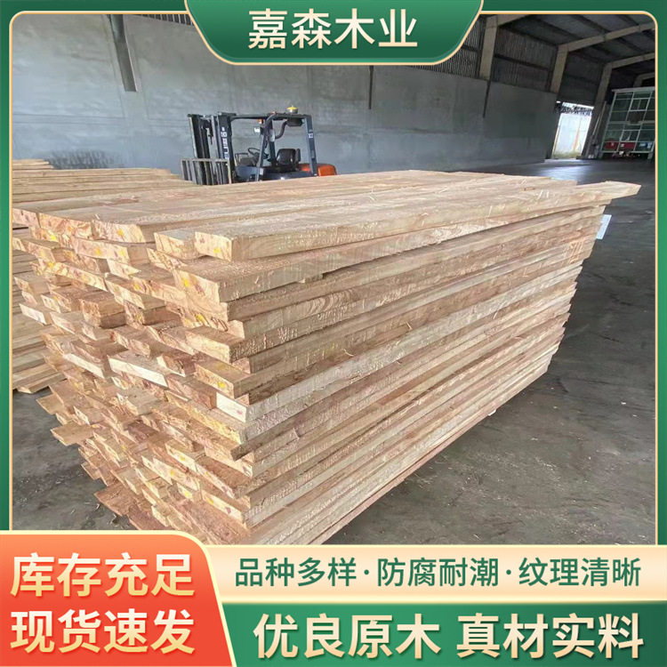 泰国橡胶木实木指接板衣柜榻榻米护墙实木家具板橡胶实木拼板木料