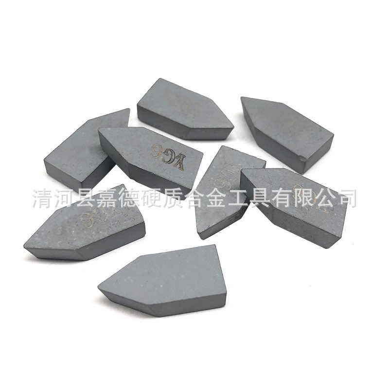 硬质合金焊接刀片Cm122/C125耐磨抗冲击YG8钨钢钎焊车削刀头