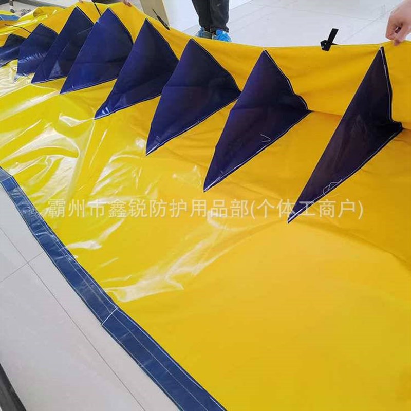 防洪防汛可折叠挡水带应急抢险生态便携拦水N坝灌溉河道截流堵水