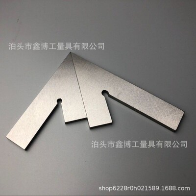 不锈钢60度角尺150x100木工角度尺200x130平N口角尺INOX60角尺