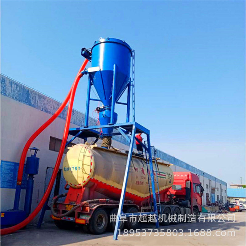 电厂粉煤灰无尘气力输送机船运