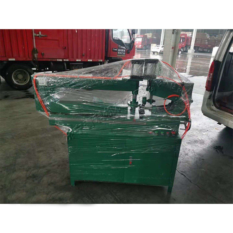 道路交通标志牌切圆机 铝板三角形警示牌工具 路标牌切圆压边机