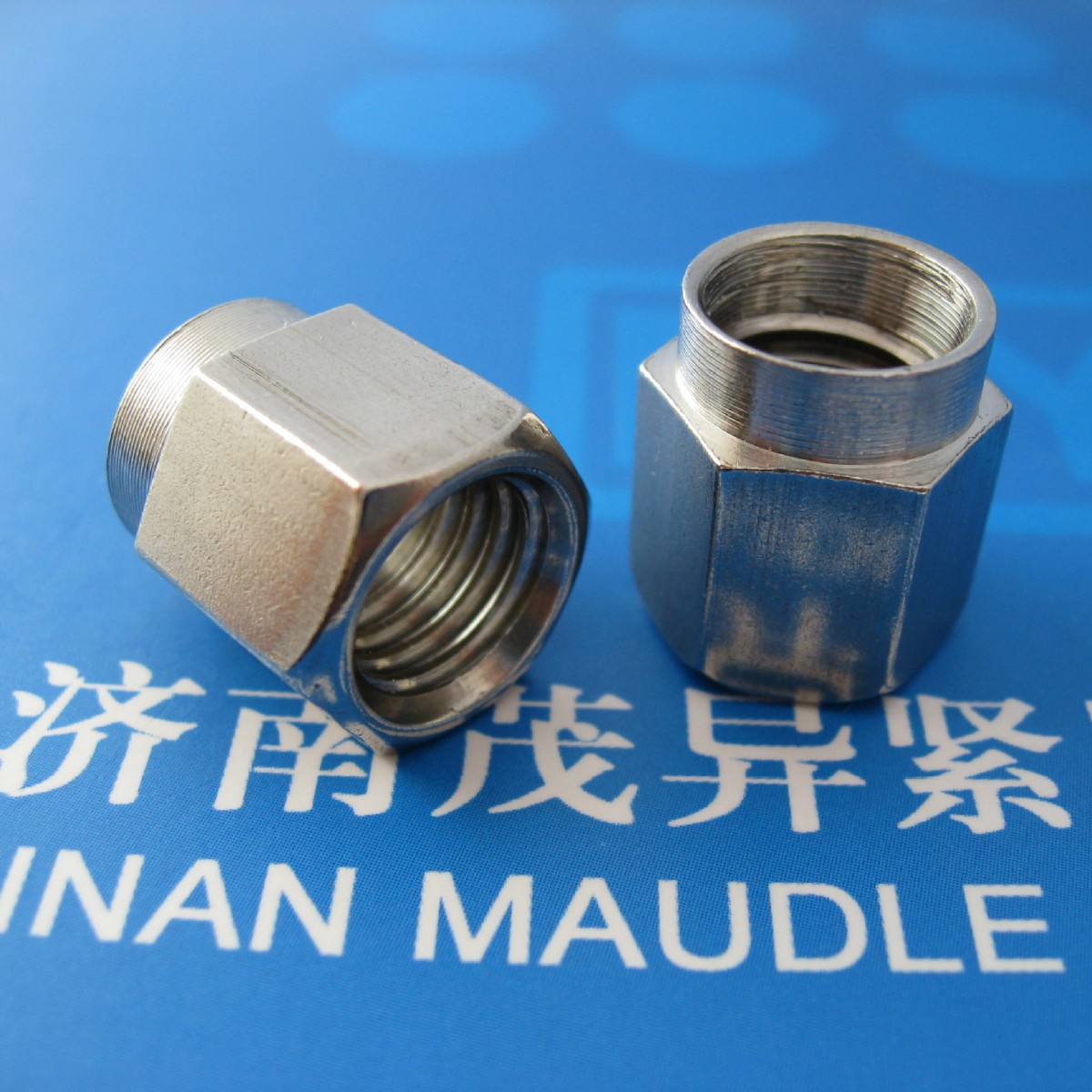 不锈钢管接螺母M10液压流体连接密封管帽