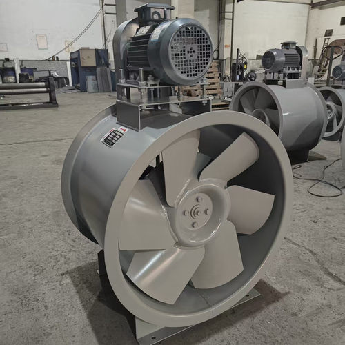 加压斜流风机GXF-II-10C 18.5KW 风量49404m3/h 风压892pa 1450r
