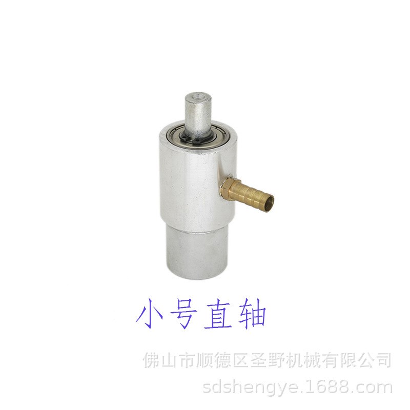 台钻钻孔大号水咀玻璃石材瓷砖打孔进水接头旋转水咀锥柄钻头水头图片