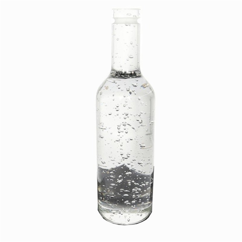 现代水晶玻璃气泡酒瓶样板房客厅茶几摆件售楼处软装饰品桌面摆设