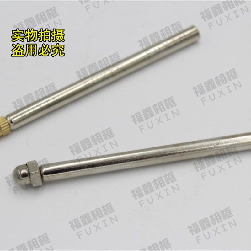影楼耗材/玻璃支架/水晶相框支架/银色铁棒/支棒5*75mm 200个