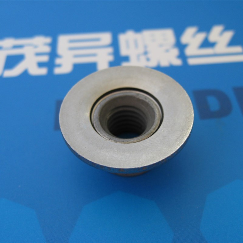 可转动带碟型盘垫圈双开槽自锁螺母A4