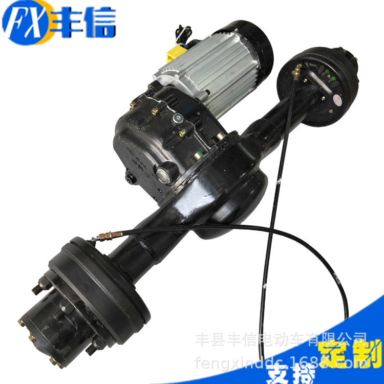 电动花车悬浮后桥双变档载重