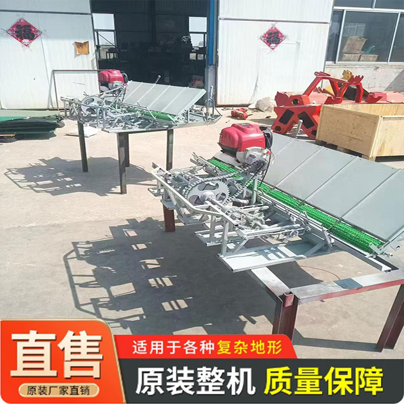 厂家直发手扶水稻种植机全自动汽油稻子插秧机水田稻秧机