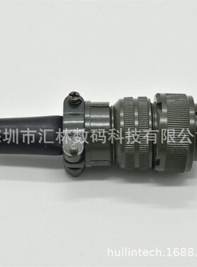 绿色接头圆形连接器MSk3106A-22-22P MS3102 22-22S航空插头直头