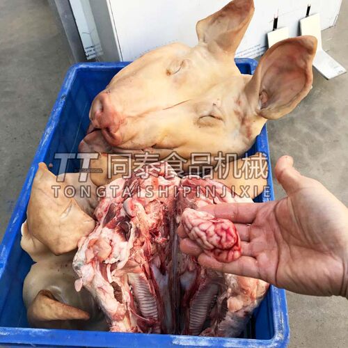 厂家现货加强型液压猪头劈半机