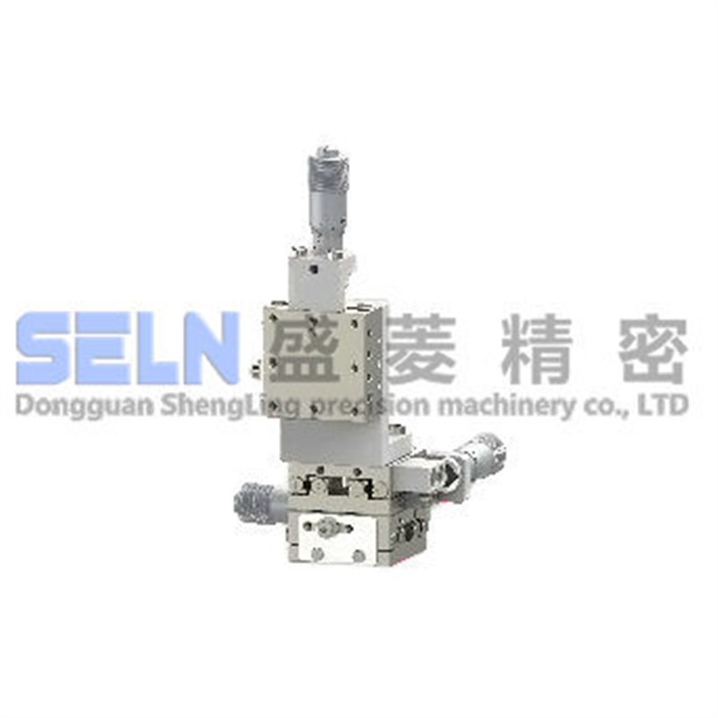 供应XYZ轴LBDV25-L-tC2 尺寸25*25 直线滚珠型手动微调架位移平台