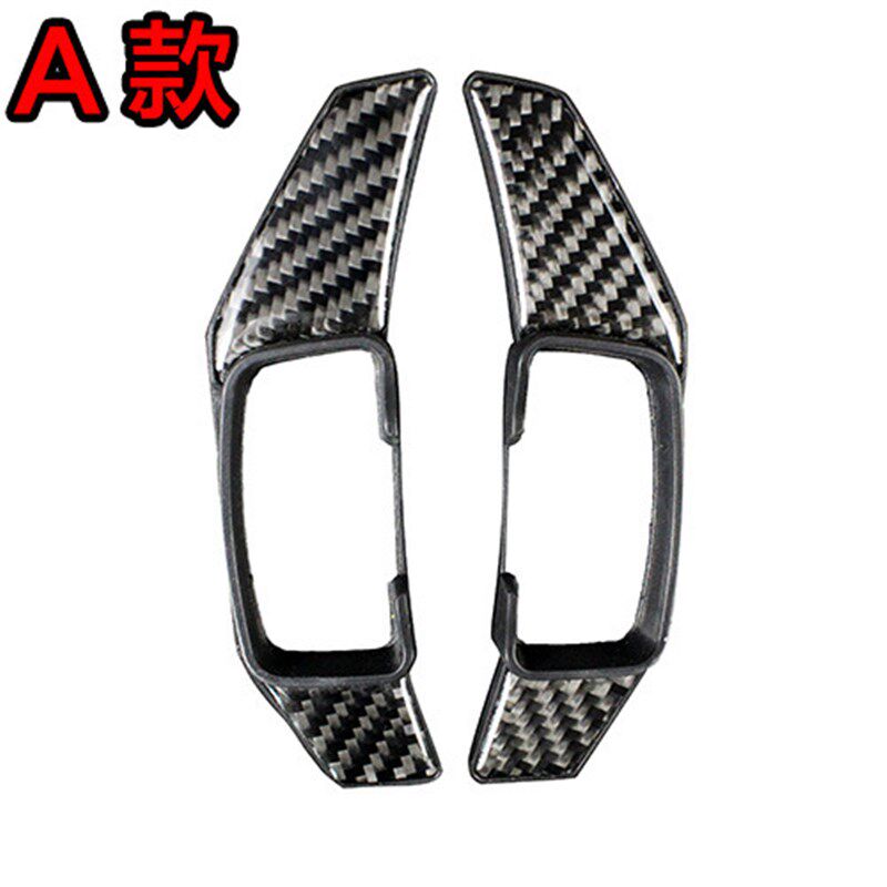 适用于奔驰方向盘换挡拨片ABCES级GLA GLC GLK GLEX碳纤维内饰改