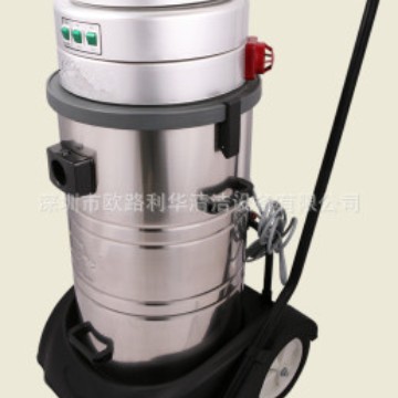 80升不锈钢桶吸油机 吸尘吸水机 工业吸尘器 高过滤吸尘器