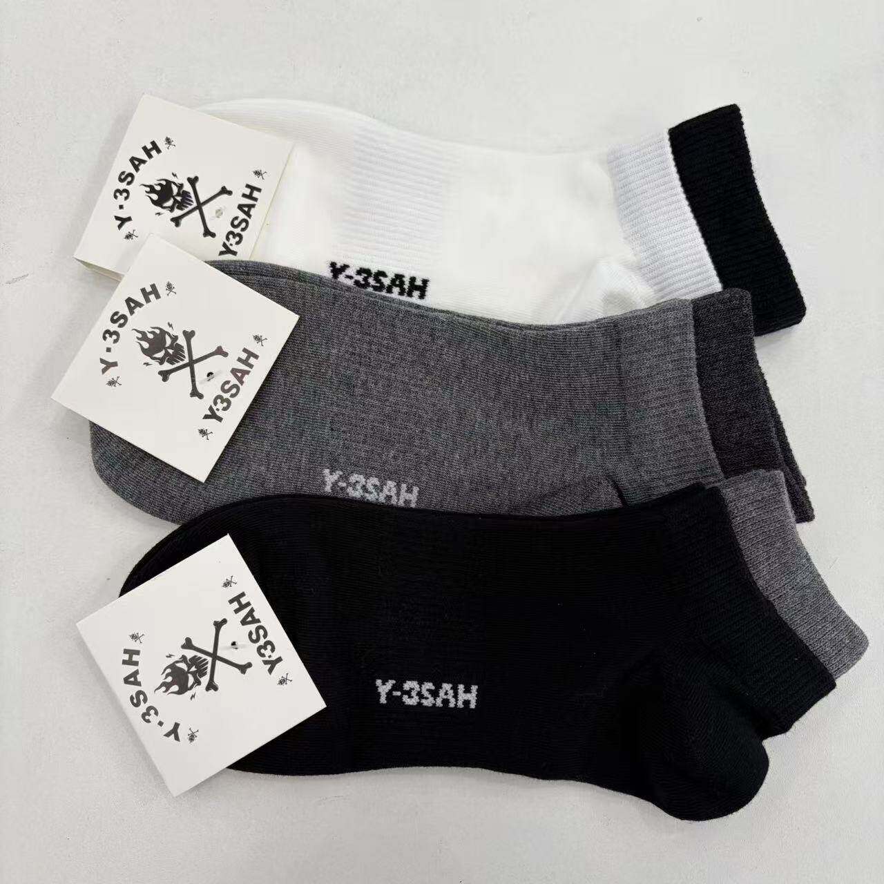 【价格已开 数量拍10】夏季男船袜 Y.3SAH159
