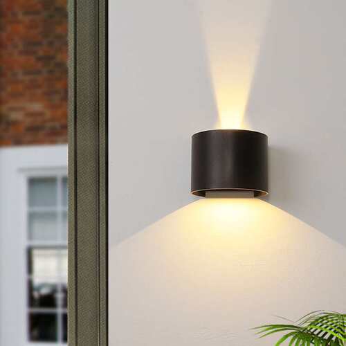 户外led壁灯方形防水楼梯灯墙壁灯客厅卧室壁燈 wall light