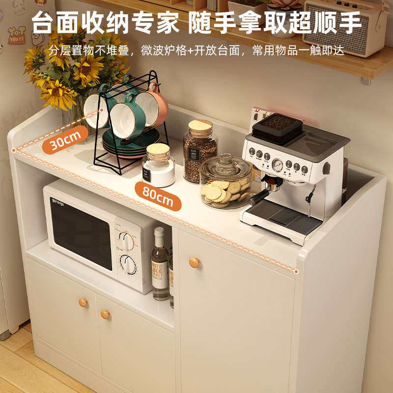 餐边柜子现代简约茶水厨房橱柜客厅储物多功能收纳置物架碗柜餐柜