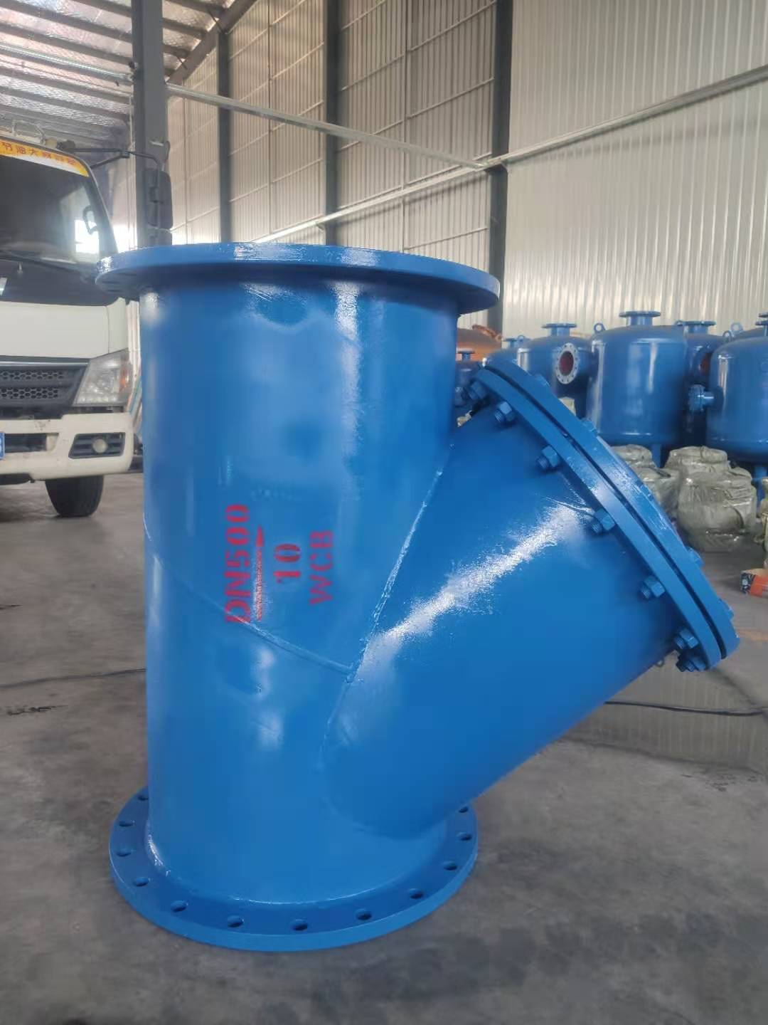 Y型法兰铸铁过滤器GL41H-16